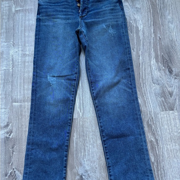 NWT Evereve Women’s high rise ever straight Jeans size 26 - Picture 2 of 5